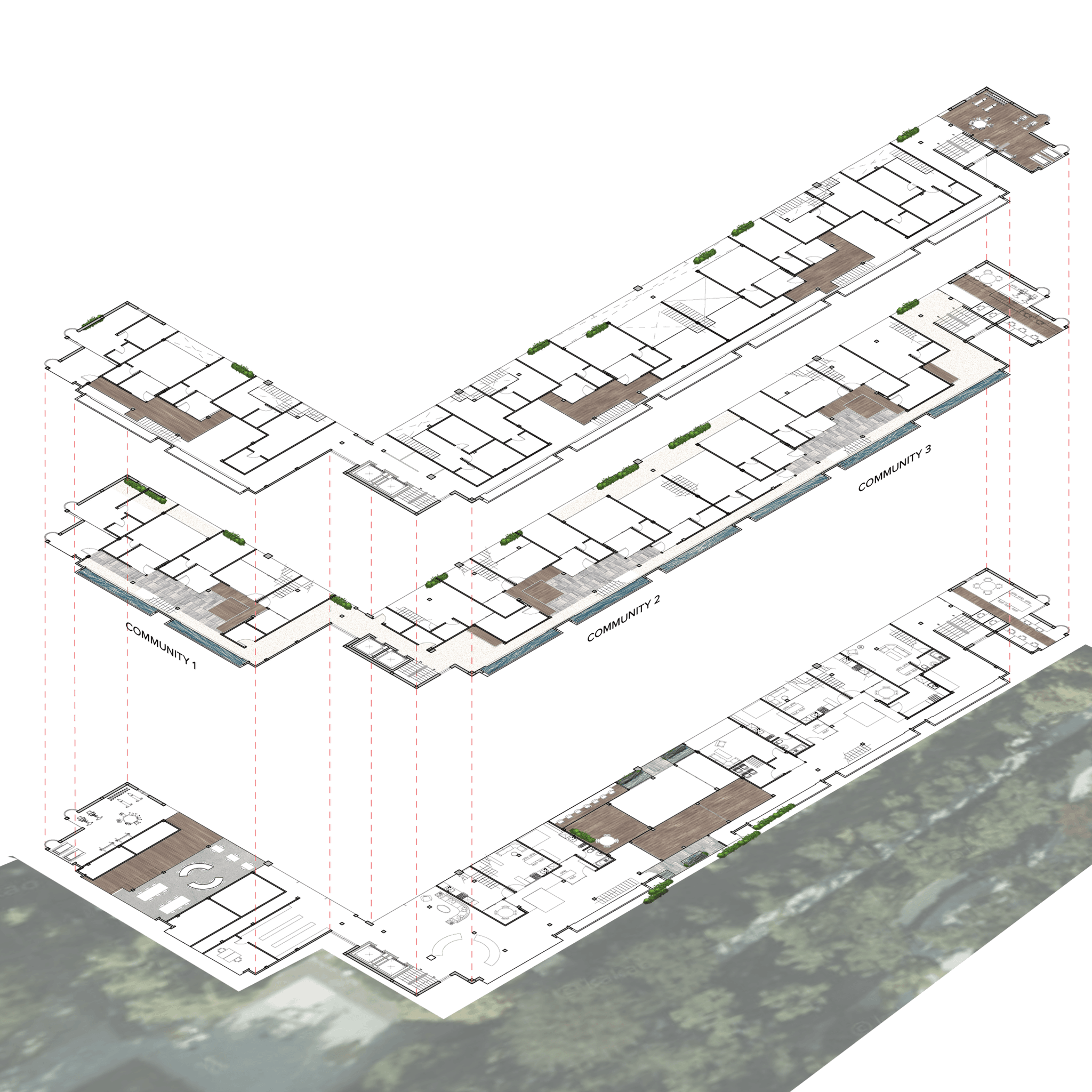 Exploded Axonometric