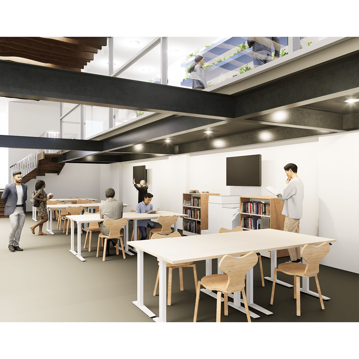 Conventional Reading Area