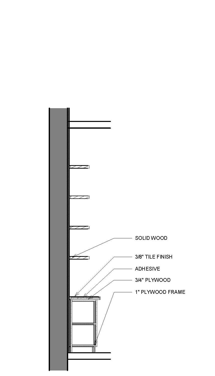 Back Bartable Transverse
