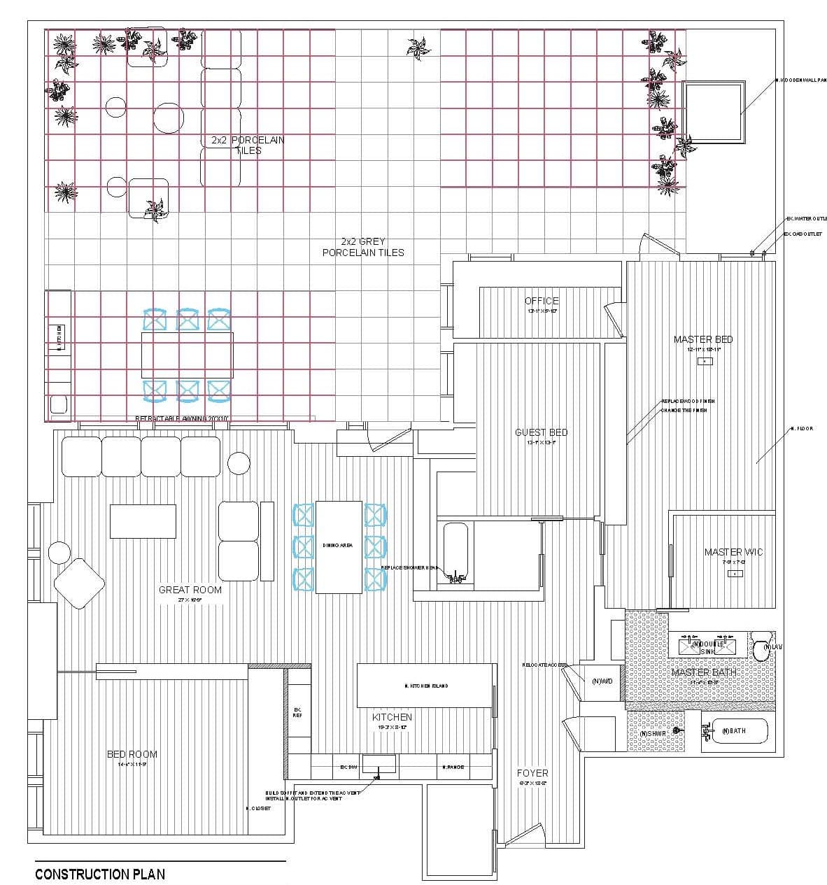 Kitchen Floor Plan