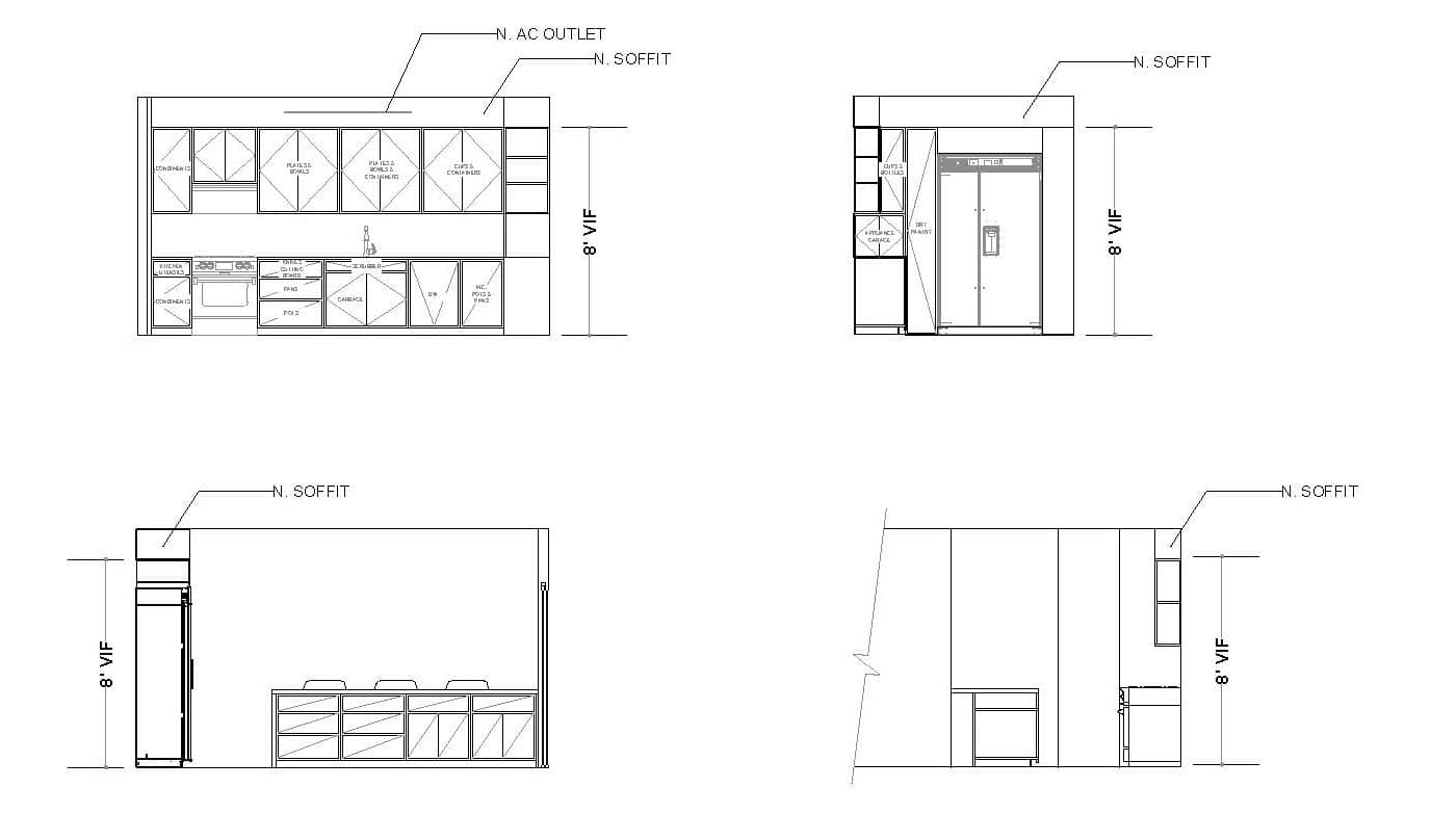 Kitchen Interior Elevation